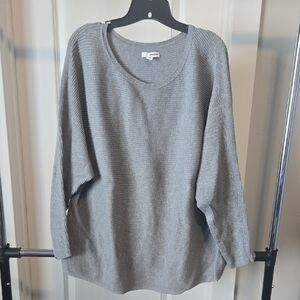 Sonoma Women's Gray Tunic Sweater